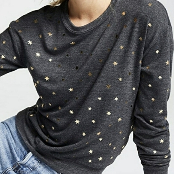 Spiritual Gangster Stars Crewneck Savasana Gray S - Picture 10 of 10